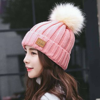 Mũ len người lớn 1 quả bông