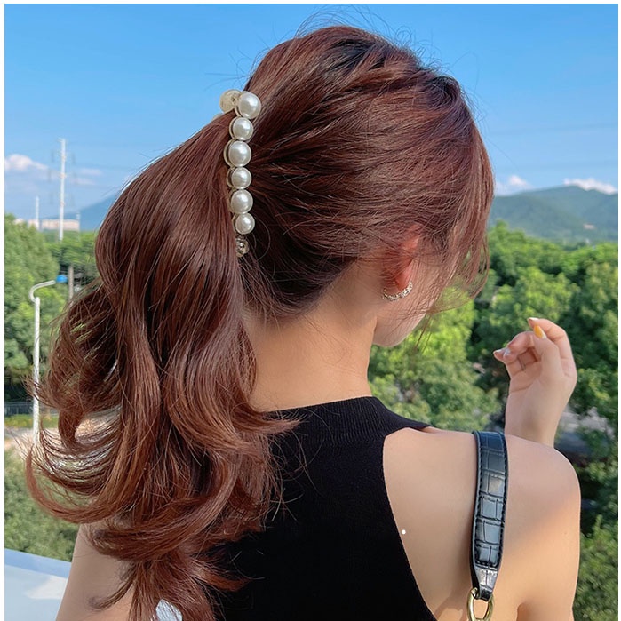 Kẹp Tóc Nữ Đính Ngọc Trai Thời Trang