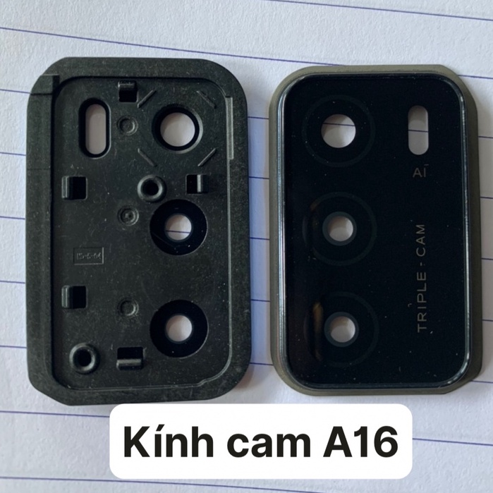 Kính camera sau điện thoại oppo A16 kính liền vành / Kính camera không vành / kính rời