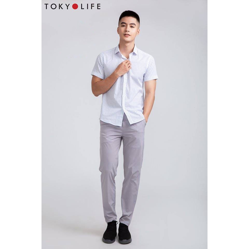 [Mã WABRTKL12 giảm 10% đơn 250K] Áo sơ mi Nam ngắn tay TOKYOLIFE dáng suông I733-057E | BigBuy360 - bigbuy360.vn