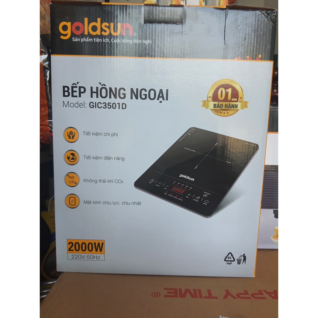BẾP HỒNG NGOẠI GOLDSUN GIC3501D