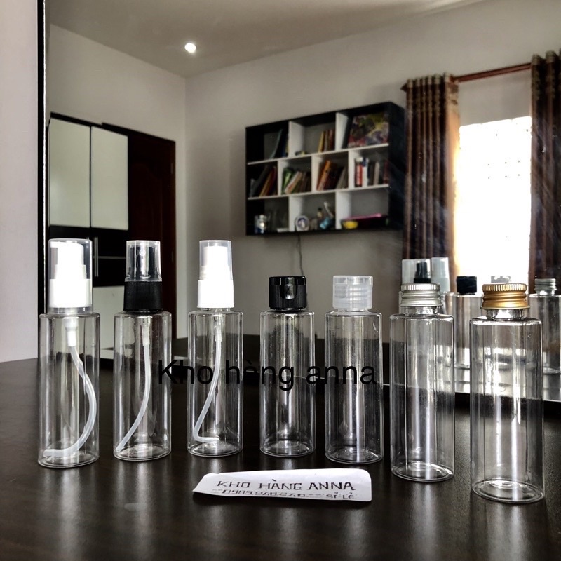 chai chiết mỹ phẩm 40ml- chai nhựa 40ml