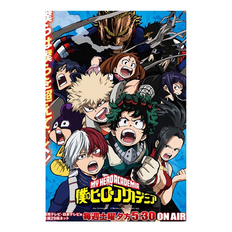Tmdbyx Poster Dán Tường Trang Trí In Hình Nhân Vật Phim My Hero Academia Chất Lượng Cao