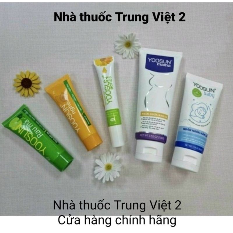 Kem Ngừa Mụn, Ngừa Thâm Yoosun Nghệ, Yoosun Rau Má, Yoosun Acnes