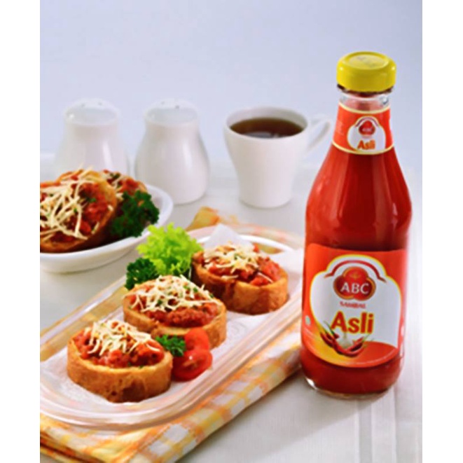 Tương Ớt ABC Sambal Asli Chai Thuỷ Tinh 335ml , Siêu Ngon - Chính Hãng Nhập Khẩu Indonesia