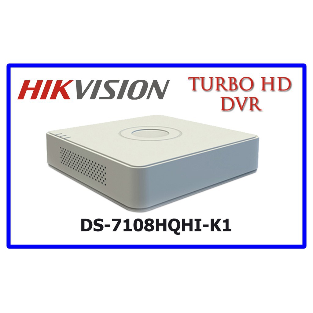 anninhgiare- Đầu ghi hình HD-TVI 8 kênh TURBO 4.0 HIKVISION DS-7108HQHI-K1(S)