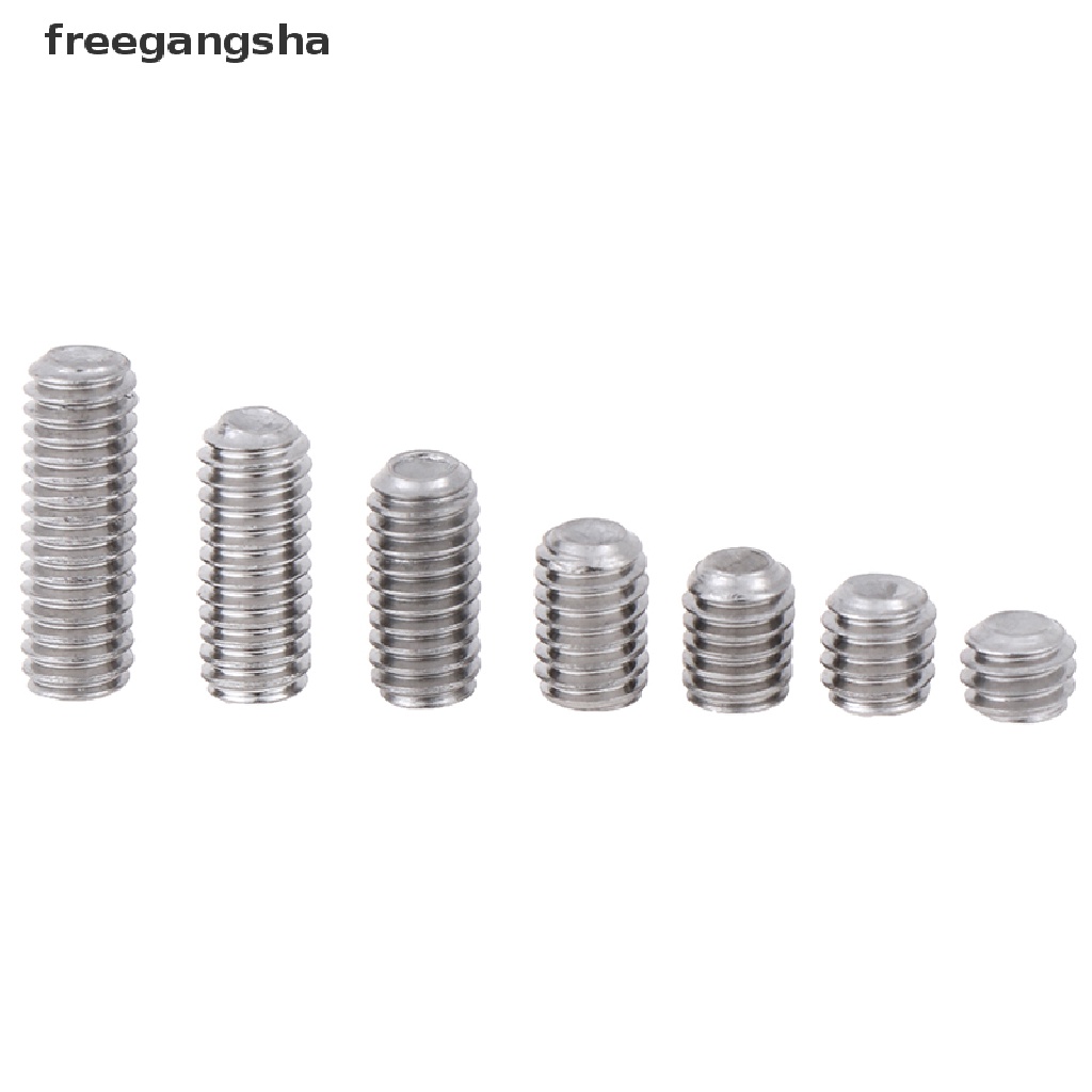 Bộ 50 ốc vít không gỉ đầu lục giác không đầu đầu lõm cấp M3 M4 2-35Mm FDH