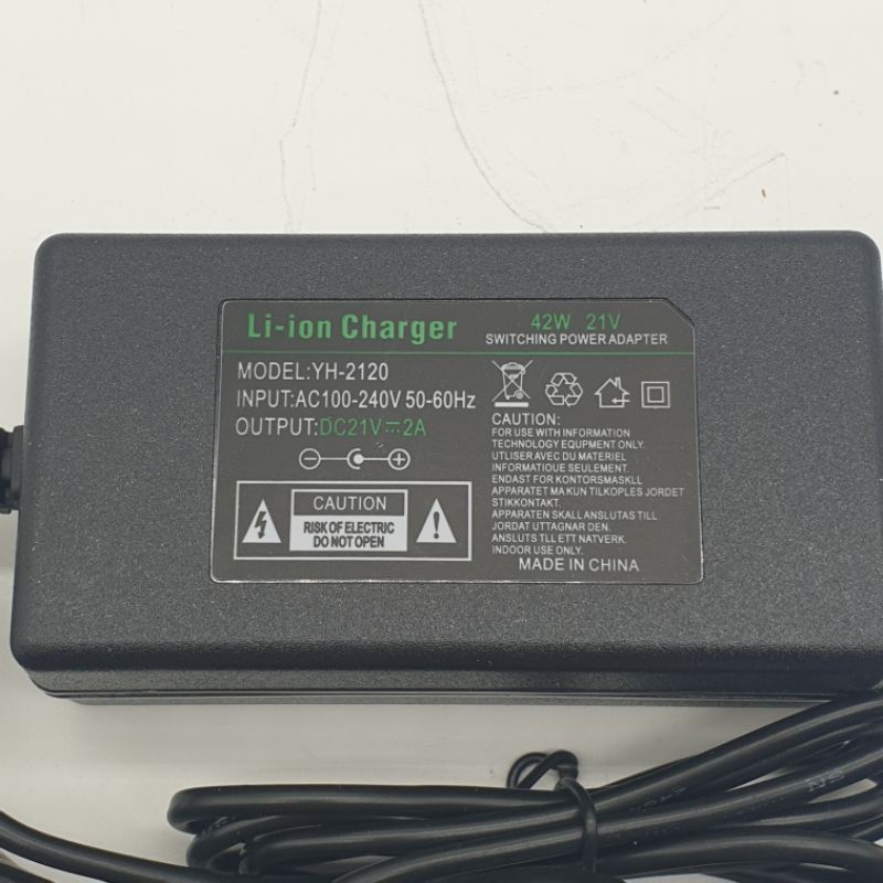 SẠC ADAPTOR 18V-21V--2A CÓ ĐÈN BÁO DÙNG CHO MÁY KHOAN