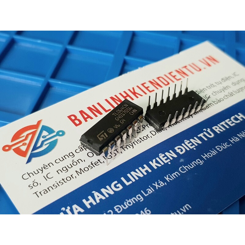 Combo 5 con TL064, TL064CN DIP-14 IC