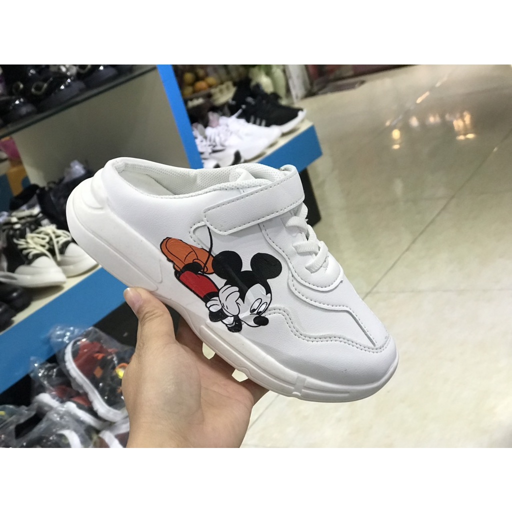 Giầy sục bé gái miky.