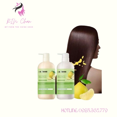 Cặp Dầu Gội, Xả BƯỞI SELENA 800ML CHỐNG RỤNG TÓC PHỤC HỒI TÓC HƯ TỔN🎯️🎯️🎯CHÍNH HÃNG UK. Rin_chan Store