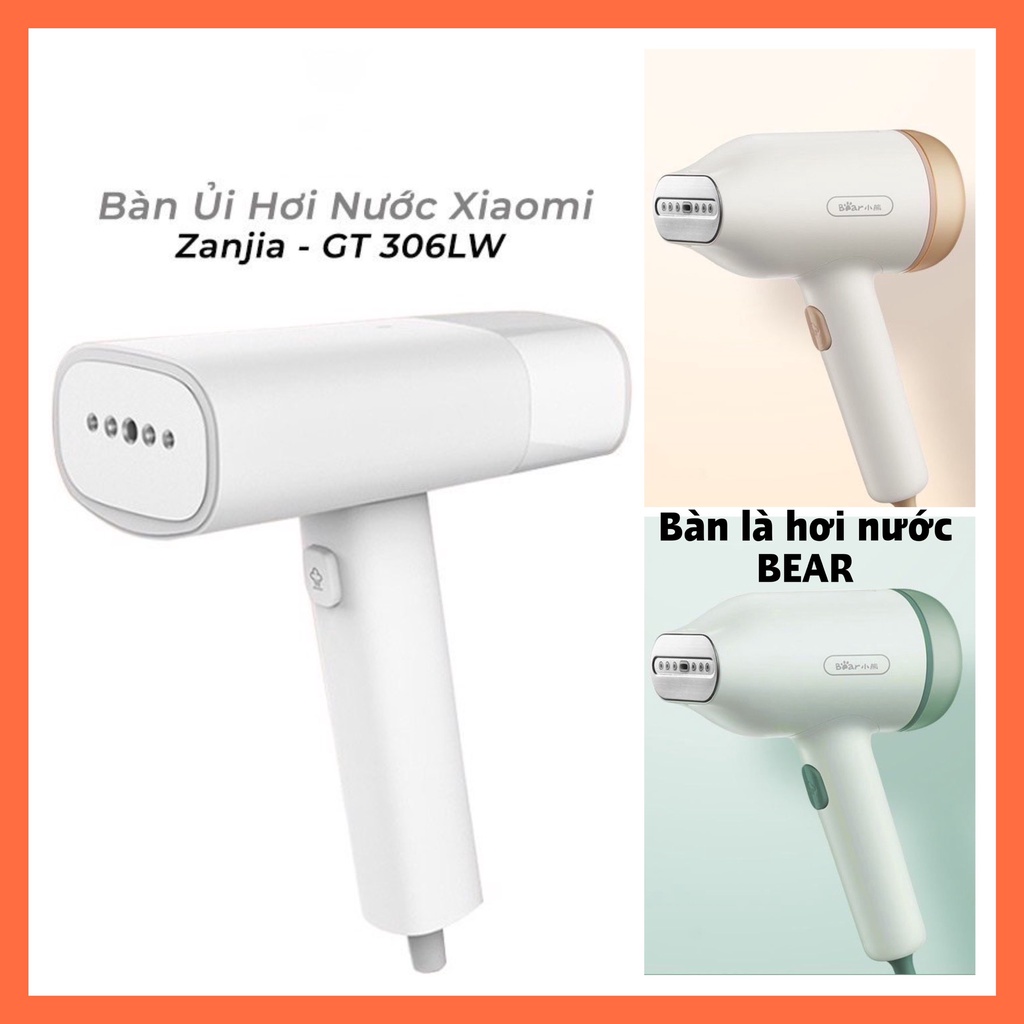 Bàn là hơi nước cầm tay BEAR GTJ-B10S1 - Bàn ủi hơi nước - Công suất 1000W - Bảo hành chính hãng 18 tháng