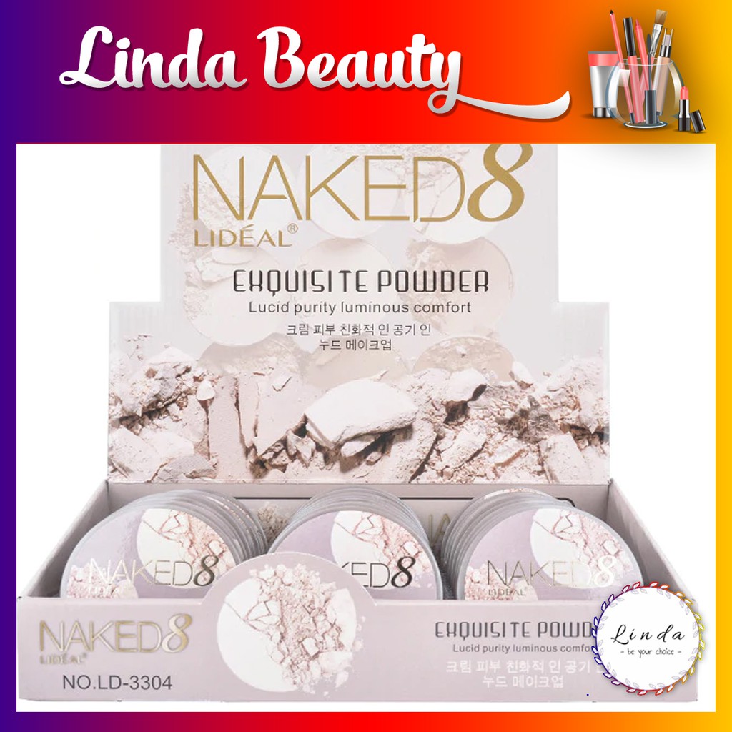 Phấn phủ siêu mịn kiềm dầu NAKED8 siêu sang chảnh | BigBuy360 - bigbuy360.vn