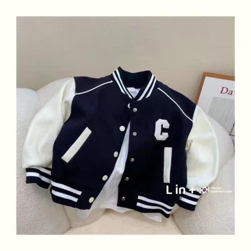 Áo boomber thu đông cho bé