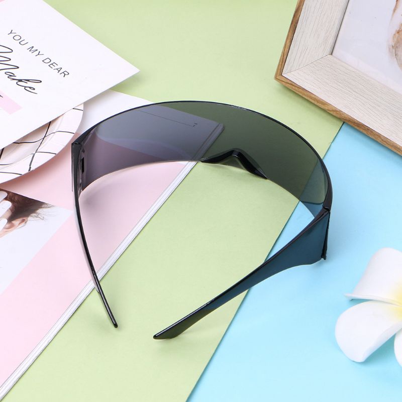 Kính Mát Không Vành Chống Tia UV Phong Cách Gothic Cổ Điển