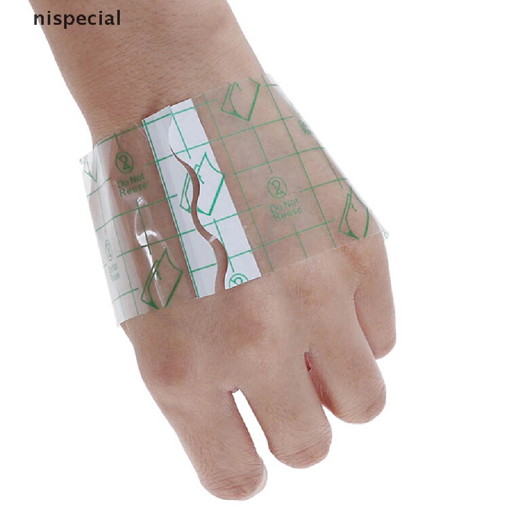 Bộ 10 Miếng Dán Vết Thương Trong Suốt Chống Thấm Nước 13X