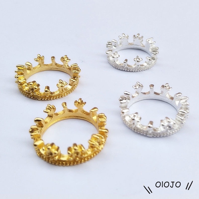Nhẫn Đính Đá Cổ Điển 18 Kiểu Hàn Quốc
