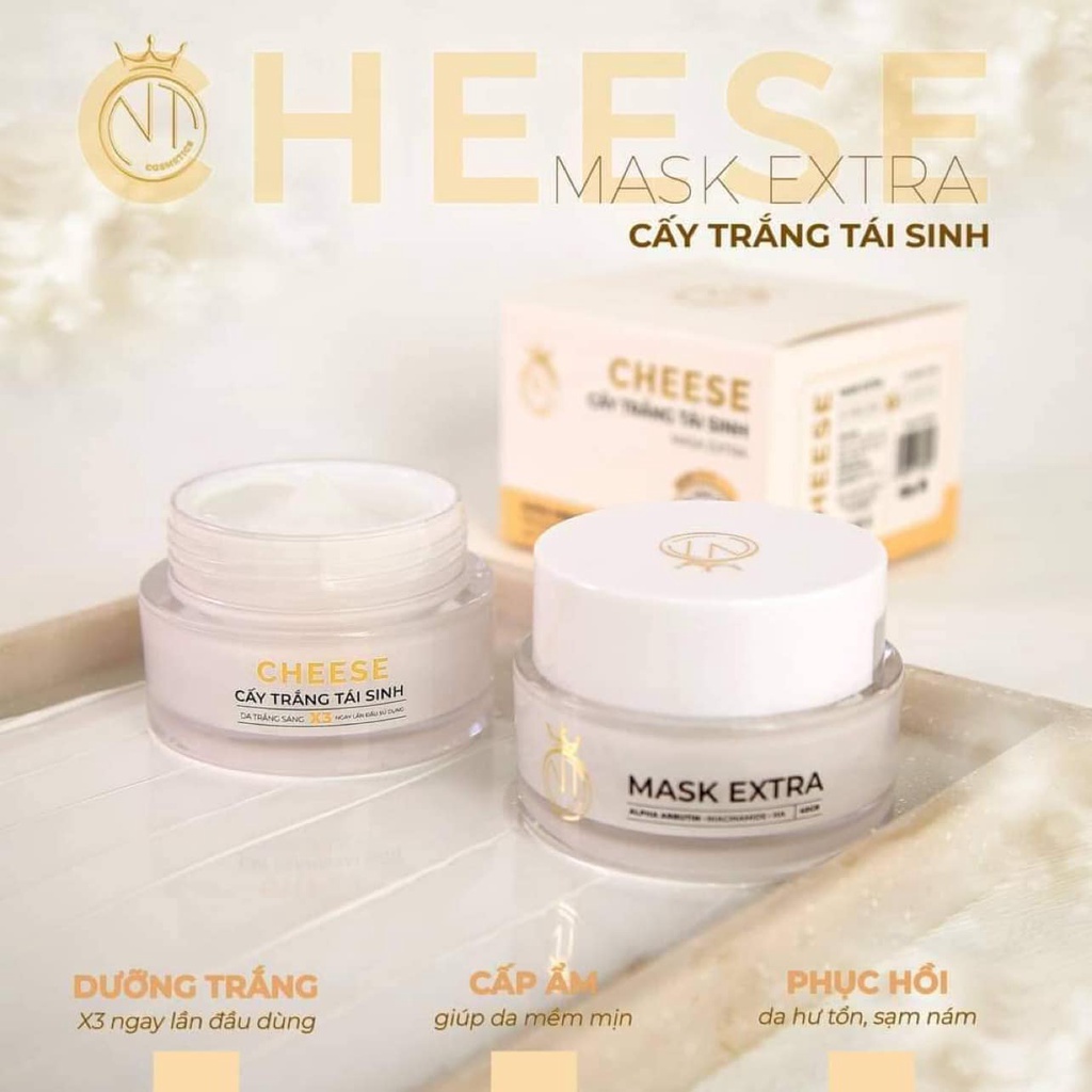[Chính Hãng] Mặt Nạ Cấy Trắng Tái Sinh Cheese Cty Mỹ Phẩm Ngọc Tú - 8936206760085