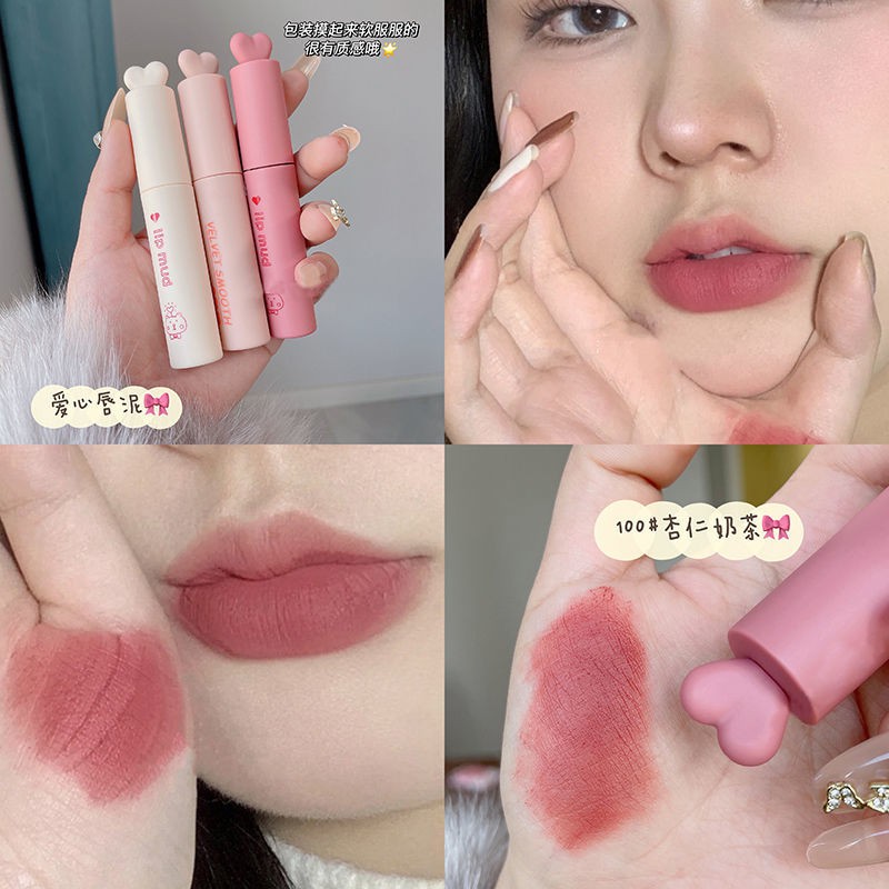 Son Kem Novo Chất Lì Mềm Mịn Kiêm Đánh Má Hồng Hai Công Dụng Cho Học Sinh Nội Địa Trung