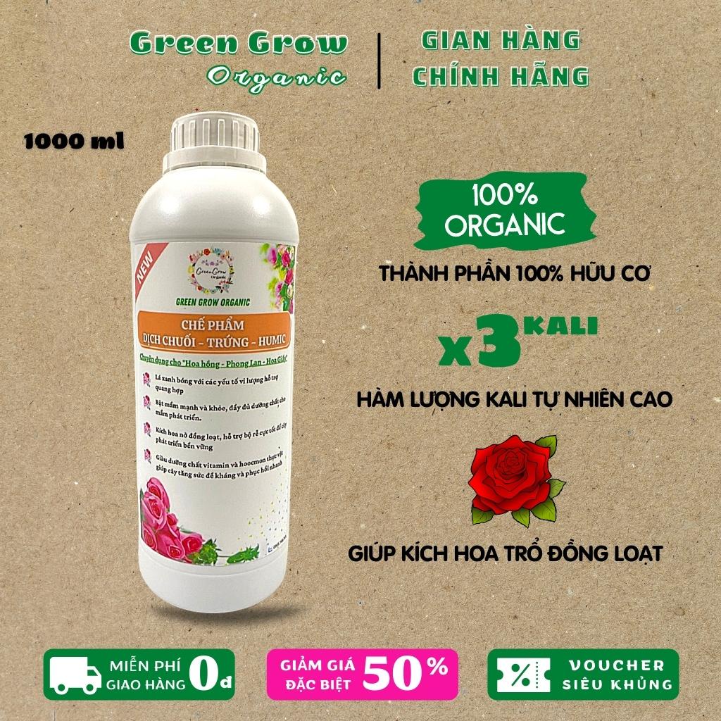 Chế phẩm sinh học Trichoderma siêu nấm Bacillus gói 1kg dùng ủ phân chuồng ủ đất trồng rau MS184 GREEN GROW