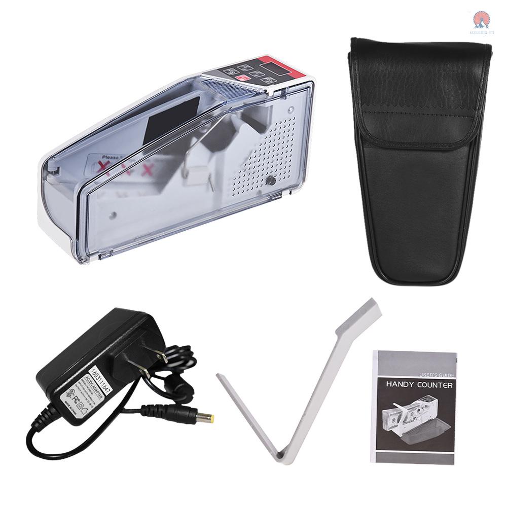 Máy Đếm Tiền Mini Cầm Tay Màn Hình LED Hiển Thị