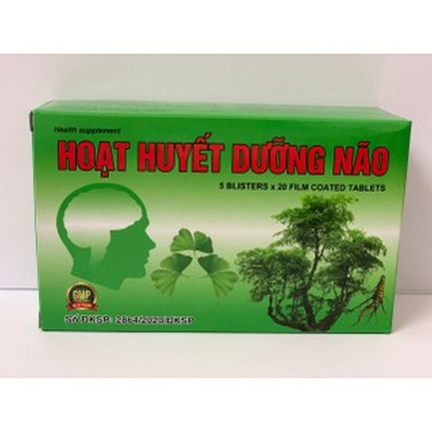 Hoạt Huyết Dưỡng Não Đại Uy Pharma Hộp  BM77 - Bảo Minh Pharmacy