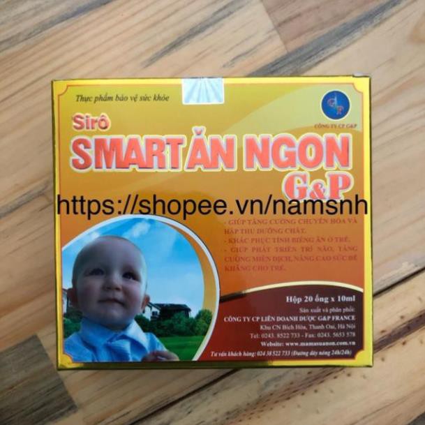 SIRO SMART ĂN NGON G&P CỦA CÔNG TY DP G&P PRANCE