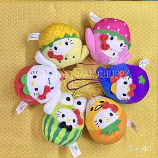 Set 6 móc khoá Hello Kitty Sanrio Nhật
