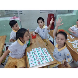[Học liệu Sandy] Bộ Chữ ABC Sandy (IN HOA)