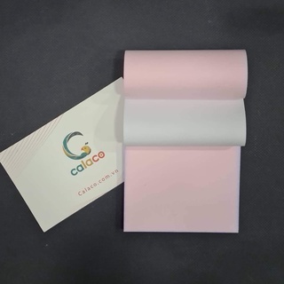 Sổ Cùi Xé Có Đế - Sổ Cùi Xé 2 Liên (7x10cm)