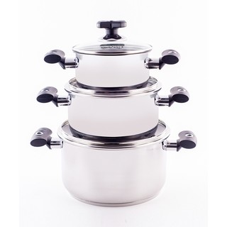 Bộ 3 nồi Inox Sunhouse SH889