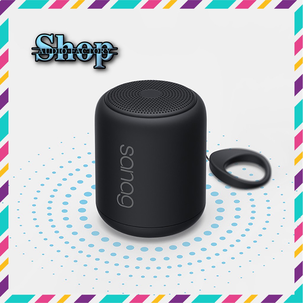 Loa Bluetooth FM - đọc thẻ TF SD - kết nối máy tính AUX 3.5mm - model Sanag X6..