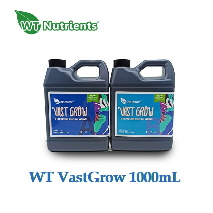 WT VastGrow PartA & B đất trồng rau thủy canh rau hữu cơ hoa làm vườn tăng trưởng phân bón dinh dưỡng lỏng
