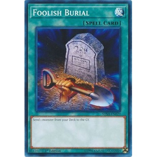 Thẻ bài yugioh chính hãng Foolish Burial – Common