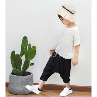 Set quần áo cotton hàn quốc bé trai và bé gái chất vải đẹp, form đẹp 2019 (Ảnh thật) QC