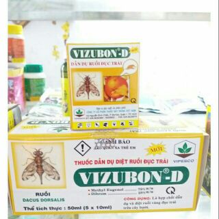 Thuốc dẫn dụ diệt ruồi vàng VIZUBON-D