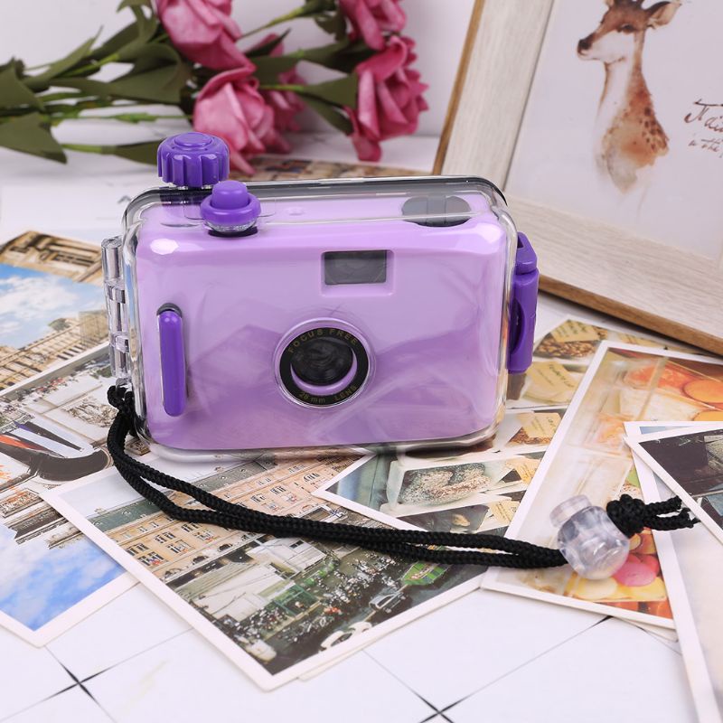 KOK Underwater Waterproof Lomo Camera  Mini Cute 35mm Film With Housing Case New