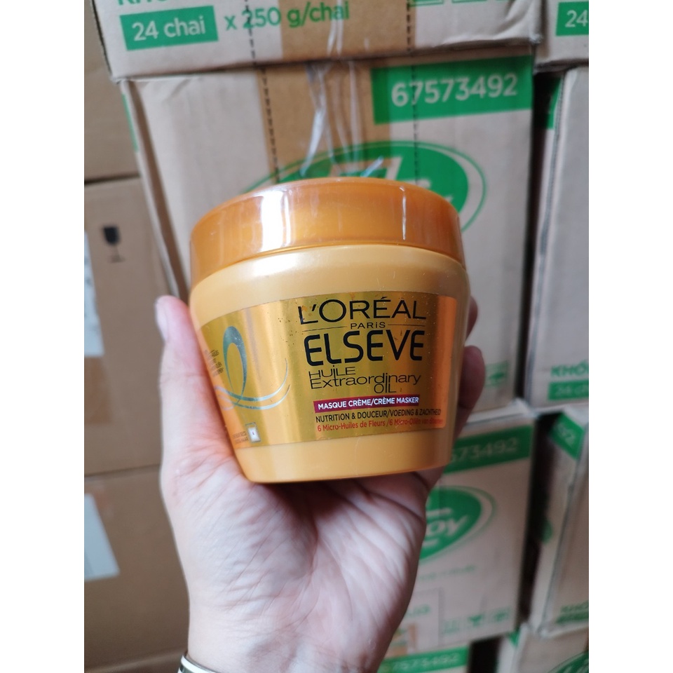 Kem ủ tóc loreal elseve nuôi dưỡng mái tóc 200ml