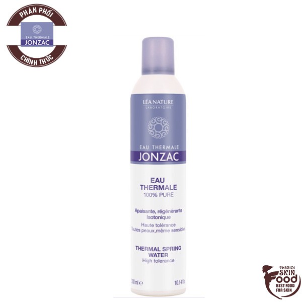 Xịt Khoáng Dưỡng Ẩm JONZAC Thermal Spring Water 300ml