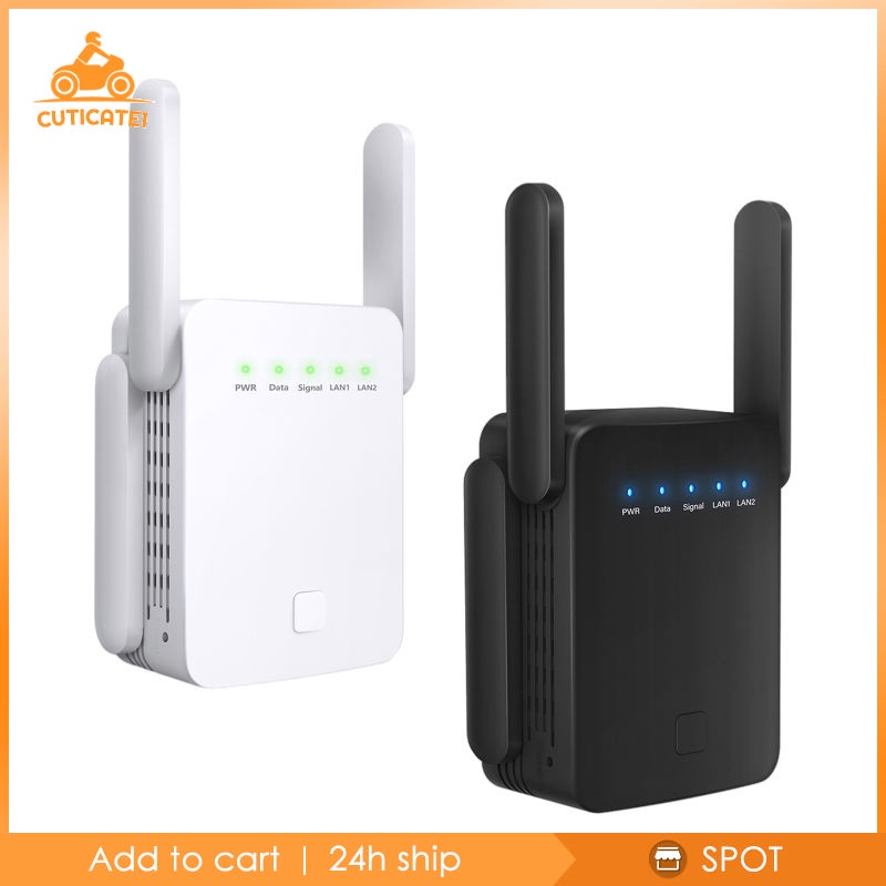 Thiết bị khuếch đại sóng wifi 1200Mbps 2.4G 5G phích cắm US | WebRaoVat - webraovat.net.vn