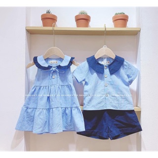 Set váy và bộ pha màu dành cho bé