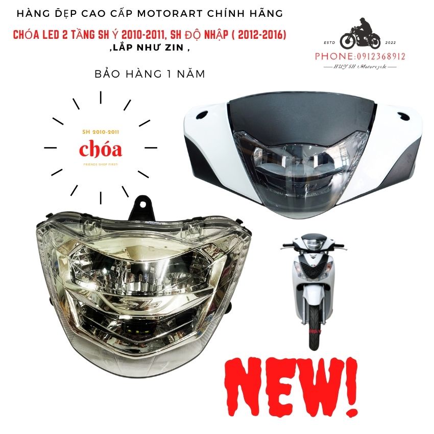 Choá led 2 tầng sh ý 2010 hoặc lắp sh2012-2016 đã độ nhập