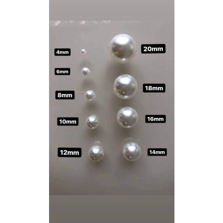Hạt ngọctrai có lỗ loại đẹp màu trắng, kem, nguyên liệu làm trâm cài tóc cổ trang, nguyên liêum diy, Siphukienkhanhhuyen