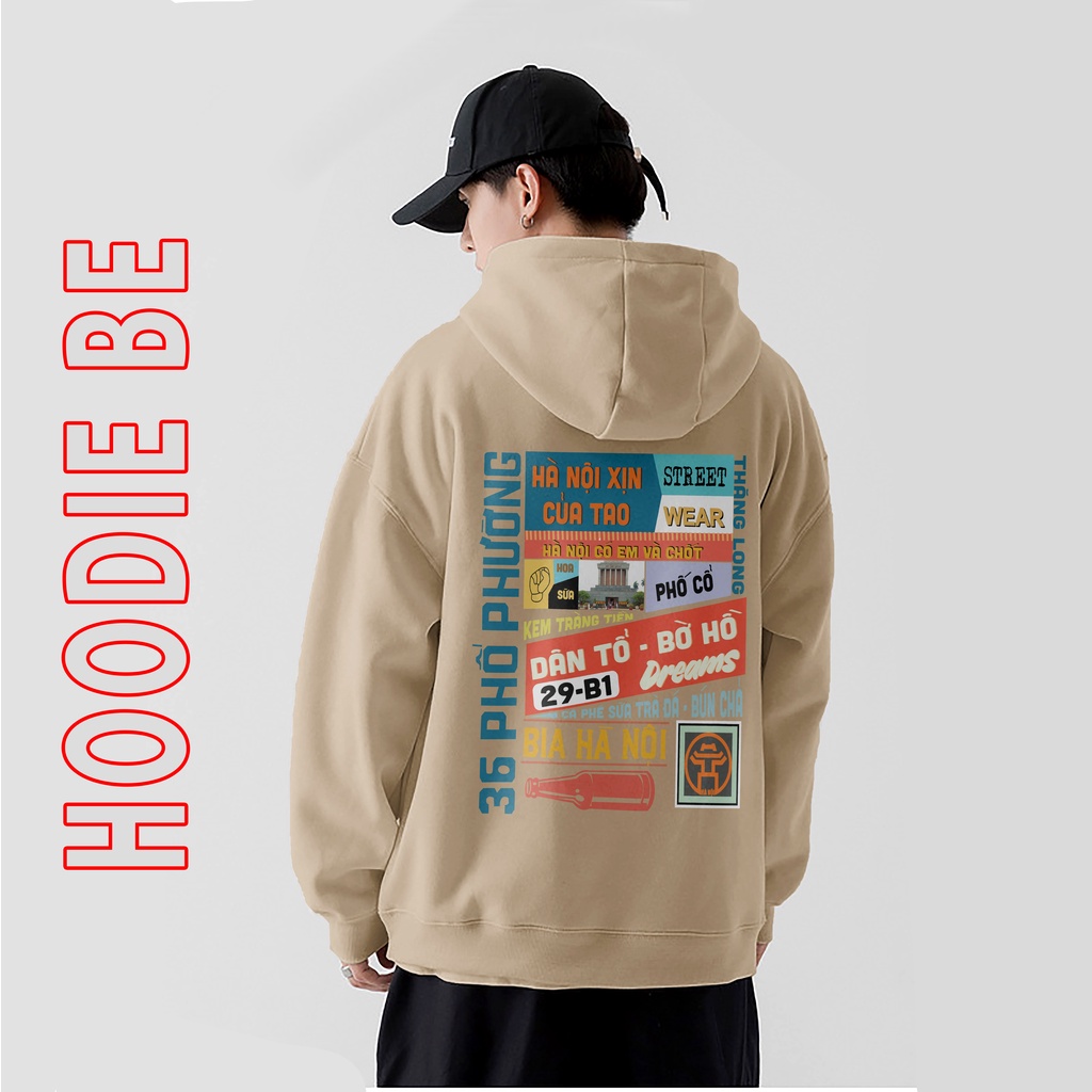 Áo hoodie nỉ bông nam nữ - áo mũ hoodie thu đông phong cách ulzzang nhiều màu chất nỉ bông dày đẹp HD4