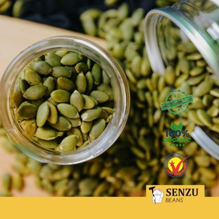 Hạt Bí Xanh Tách Vỏ Ăn Liền (Pumpkin Seeds) - Senzu Beans