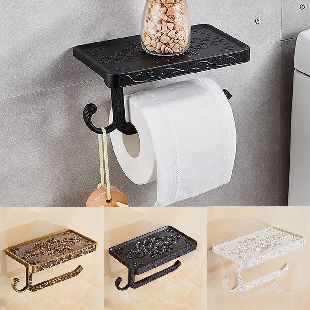 CONOPERY Giá Đỡ Cuộn Khăn Giấy Bằng Nhôm Tiện Dụng Cho Nhà Tắm