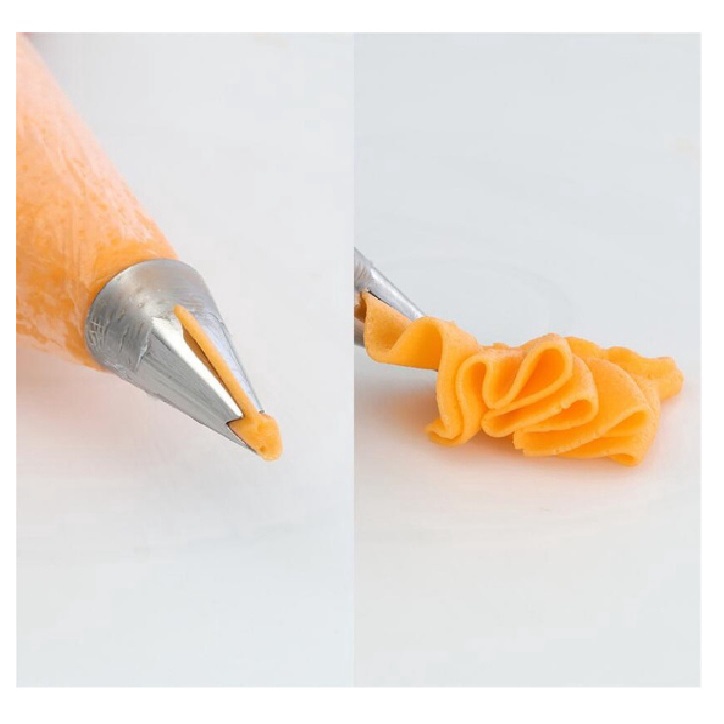 Bộ 7 đuôi bắt kem tạo hình váy búp bê