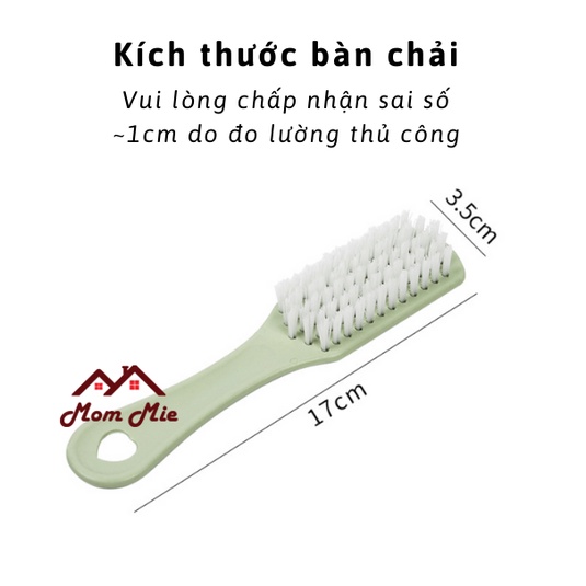 Bàn chải nhựa mini vệ sinh nhà cửa, giày dép - J223, K015
