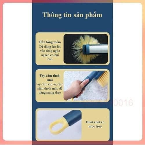 CHỔI QUÉT BỤI KÈM ĐẦU LĂN 2 in 1