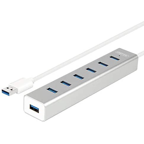 Bộ chia cổng usb 3.0 Unitek Y3090 có nguồn rời kèm theo